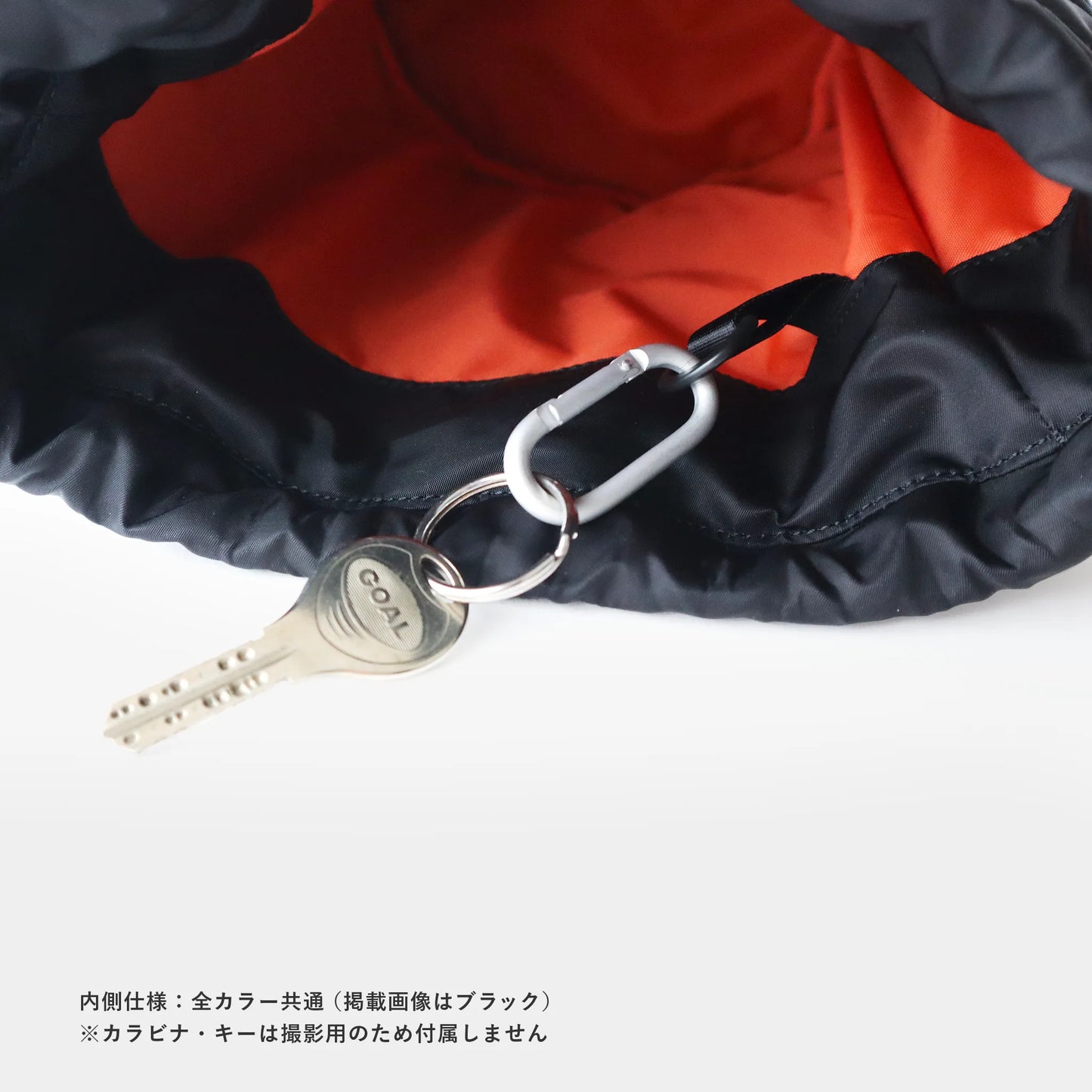 MA-1 キルティング 巾着ショルダーバッグ / ブラック